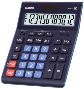 Настольный калькулятор Casio GR-12 Dark blue