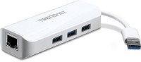 USB-Хаб TRENDnet TU3-ETGH3