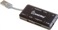 USB-Хаб SmartBuy SBRH-750-K Black
