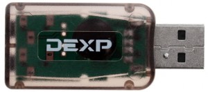 Звуковая карта DEXP 3D