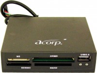 Картридер Acorp CRIP200-B black