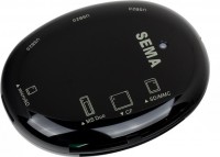 Картридер Samsung Sema USB 2.0+3 USB Black