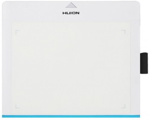 Электромагнитно-резонансный планшет Huion 680TF White blue