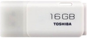 Флешка USB 2.0 Toshiba Hayabusa U202 16Gb White