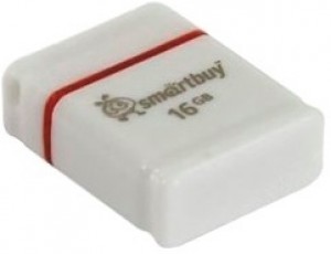 Флешка USB 2.0 SmartBuy Pocket series 16 Gb White