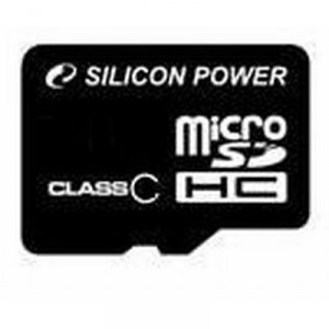 Карта памяти Silicon Power microSDHC 4Gb Class 4