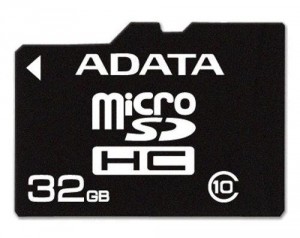 Карта памяти A-Data microSDHC 32Gb Class 10