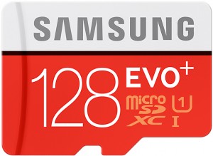 Карта памяти Samsung MicroSDXC 128Gb EVO Plus Class 10 MB-MC128DA+SD-адаптер