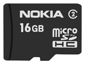 Карта памяти Nokia microSDHC 16Gb MU-44