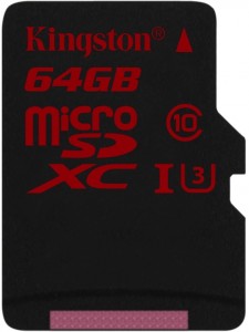 Карта памяти Kingston 64Gb SDCA3/64GBSP