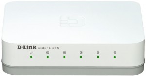Коммутатор  D-Link Gigabit DGS-1005C/A1A