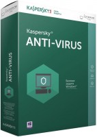 Антивирусы Kaspersky Anti-Virus 2016 Продление 1 год на 2 ПК
