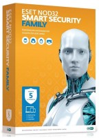 Антивирусы Eset NOD32 Smart Security Family 5ПК на 1 год (NOD32-ESM-NS(BOX)-1-5)