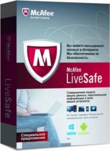 Антивирусы McAfee LiveSafe BOX 1 год на любое количество пользователей