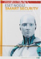 Антивирусы Eset  NOD32 Smart Security - продление лицензии на 1 год на 3ПК