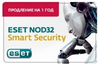 Антивирусы Eset NOD32 Smart Security карта продления лицензии на 1 год на 1 ПК (NOD32-ESS-NS(TEHNO- CARD)-1-1)