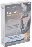 Антивирусы Eset NOD32 Small Business Pack 1 год на 5 ПК