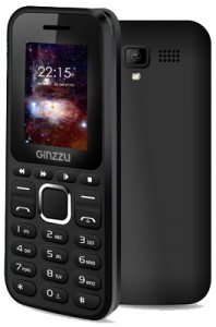 Мобильный телефон Ginzzu M102D mini Black