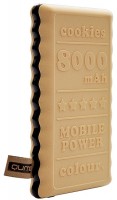 Внешний аккумулятор Qumo PowerAid 8000 Biscutt