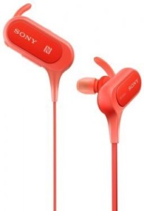Bluetooth-гарнитура Sony MDR-XB50BS/RZ Red