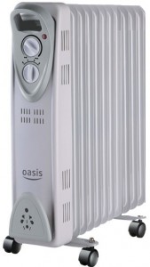 Масляный радиатор Oasis US-25 White