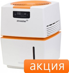Очиститель-увлажнитель воздуха Winia AWM-40PTOC White orange