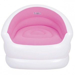 Кресло надувное Relax Colour Splash JL037257N Pink white