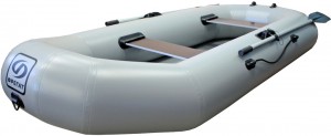 Гребная надувная лодка Фрегат M-3 Серая
