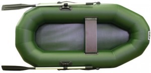 Гребная надувная лодка Фрегат М-11 Зеленая