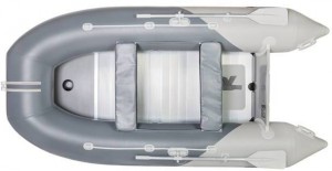 Моторно-гребная надувная лодка Yukona 330 TS Combi с Пайолом секционным щитовым алюминиевым AL
