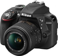 Фотоаппарат Nikon D3300 Kit 18-55 VR II Card 32Gb Black