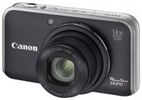 Фотоаппарат Canon PowerShot SX210 IS Black + карта 8Gb