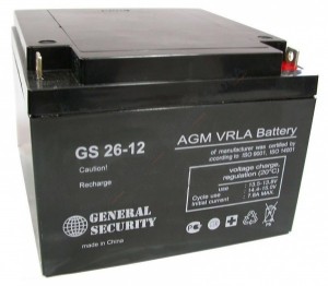Аккумулятор для ИБП General Security GS 26-12 KL