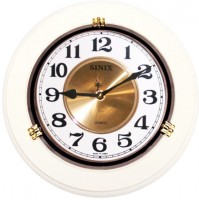 Настенные часы Sinix 1018CMA White