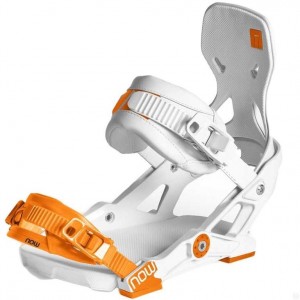 Крепления для сноубордов NOW Ipo 2013-2014 White orange L