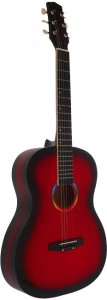 Акустическая гитара Амистар Н-513 Красная