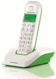 Радио-телефон Motorola S1201 Green White