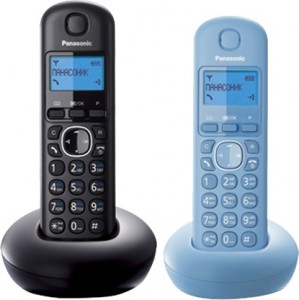 Радио-телефон Panasonic KX-TGB212RU2 Black blue