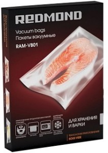 Пакеты для вакуумной упаковки продуктов Redmond RAM-VB01