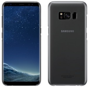 Смартфон Samsung Galaxy S8 64Gb Black diamond + чехол G950 Clear Cover Black