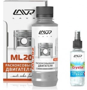 Автохимия Lavr ML-202 Anti Coks Fast Ln2502 + Очиститель стекол Кристалл