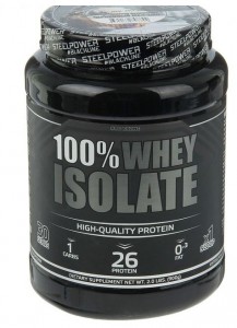 Протеин Steel Power Nutrition 100% whey ISOlate черничный маффин 900 г