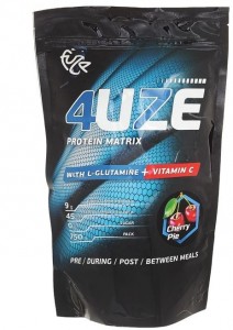 Протеин Fuze 47% + Glutamine вишневый пирог 750 г