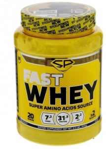 Протеин Steel Power Nutrition Fast Whey Protein классический шоколад 900 г