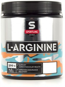 Аргинин SportLine Nutrition L-Arginine яблоко 500 г
