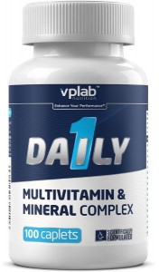Витаминно-минеральный комплекс Vplab VPT01075-01 Daily 1 без вкуса 100 каплет