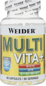 Витаминно-минеральный комплекс Weider 38551 Multi Vita+ Special B-Complex 90 капсул