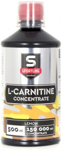 Л-карнитин SportLine Nutrition L-Карнитин Concentrate 150.000mg лимон 500 г