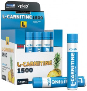 Л-карнитин Vplab VP200381-1 L-Carnitine 1500 ананас 20x25 мл