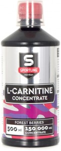 Л-карнитин SportLine Nutrition L-Карнитин Concentrate 150.000mg лесные ягоды 500 г